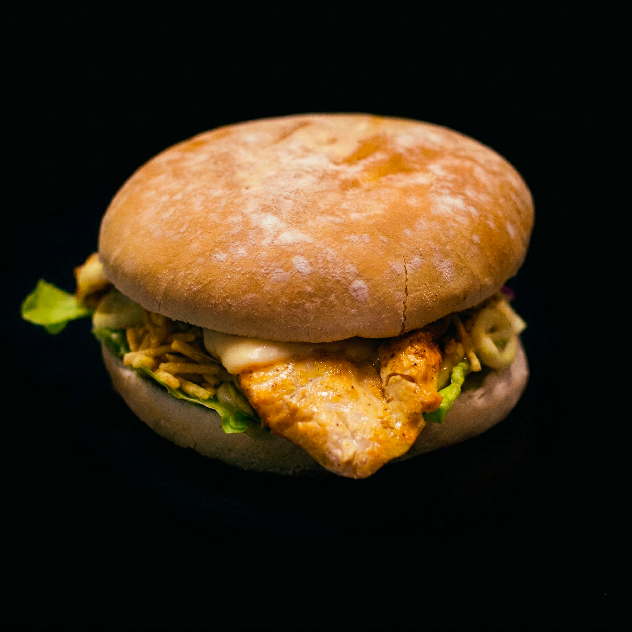 Hamburguesa Clásica de Pollo
